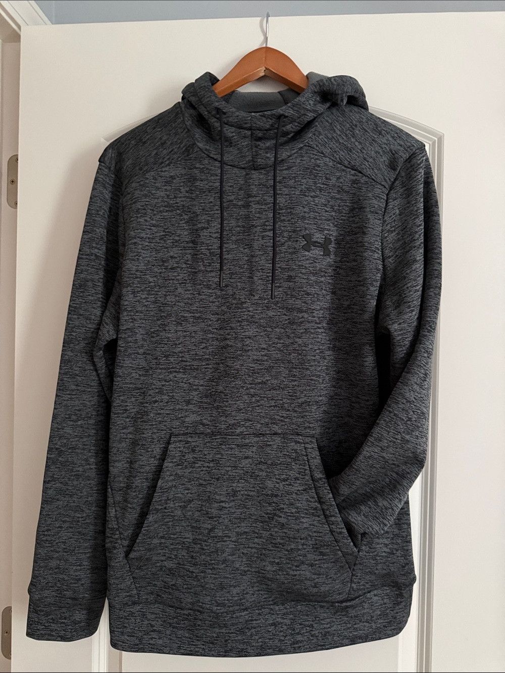 Men’s Under Armour Dark Gray Heather Pullover Hoodie